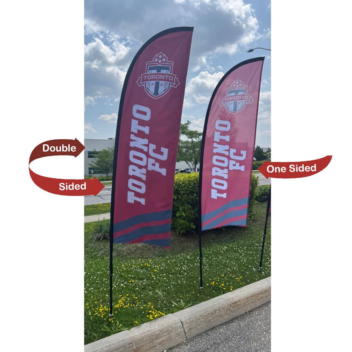 Feather Flag Kit Single Sided