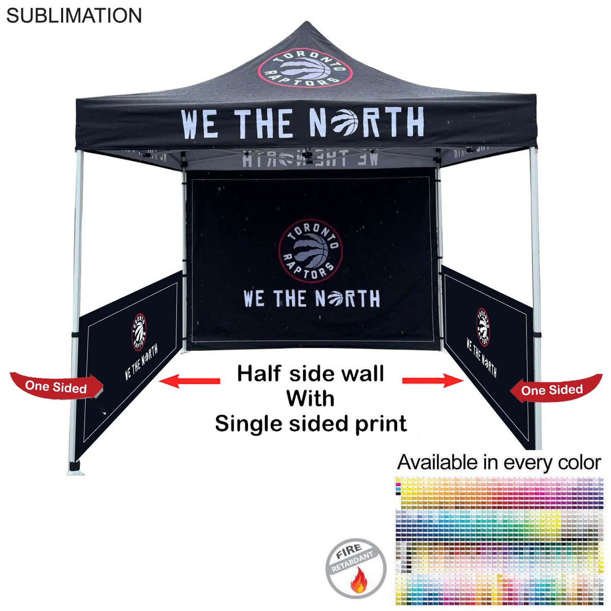 Half Side Wall for 10'x10' Tent Kit