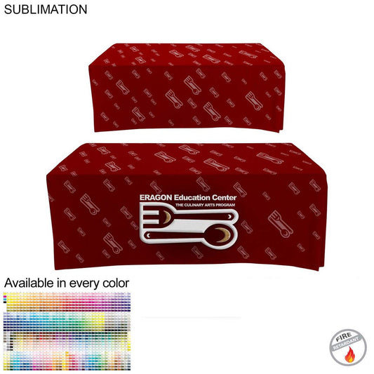 Sublimated Box Style Fitted Tablecloth