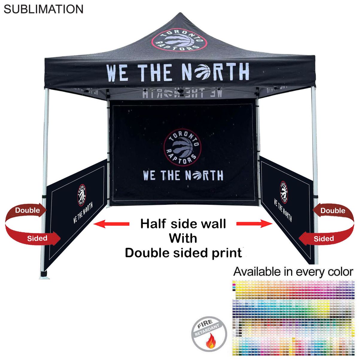 Half Side Wall for 10'x10' Tent Kit