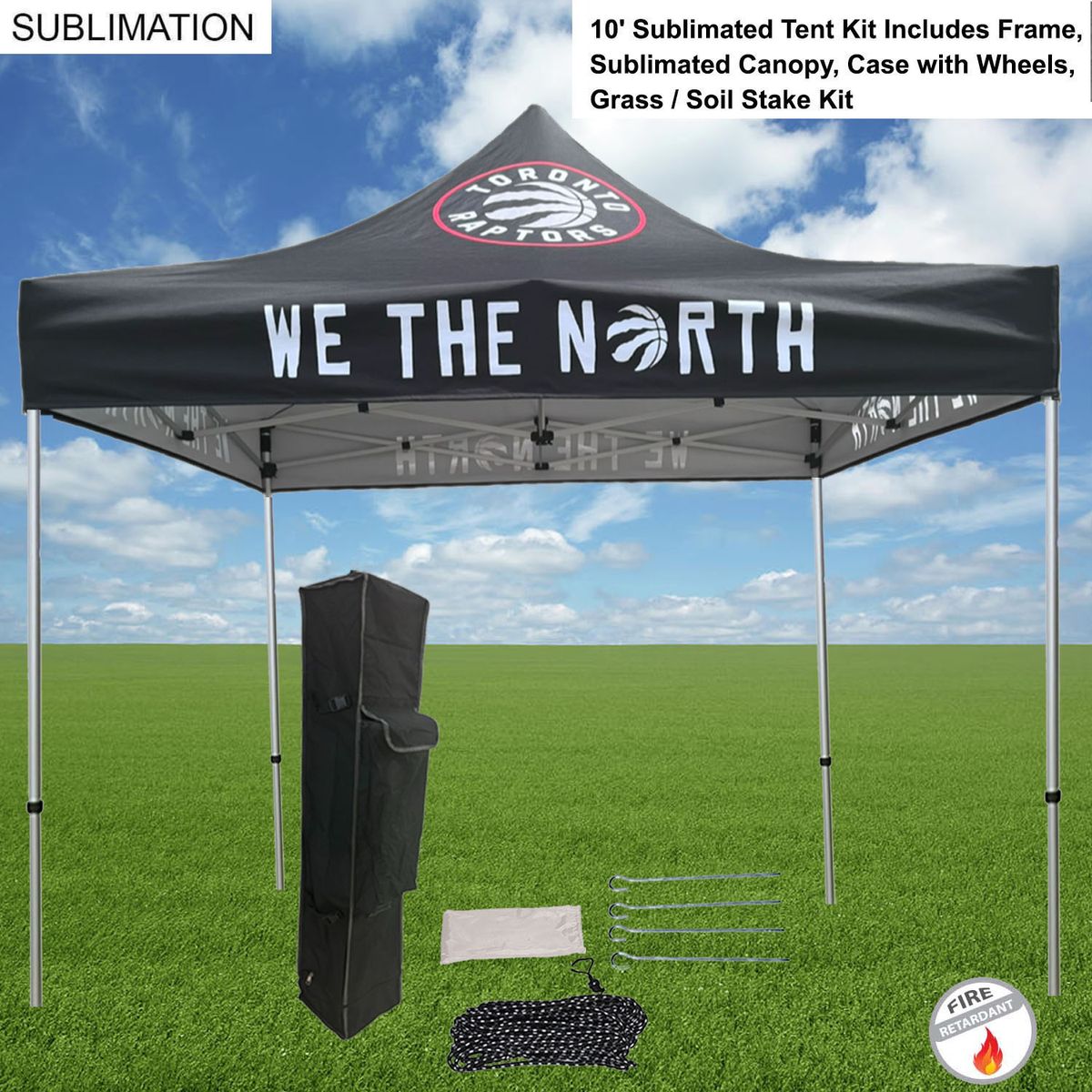 10' Premium Sublimated Tent Kit